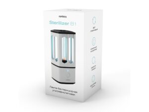 Портативная лампа бактерицидная ультрафиолетовая Rombica Sterilizer B1, белый/черный — изображение 6