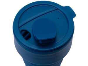 Силиконовый складной стакан GoCup, индиго — изображение 5