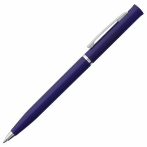 Ручка шариковая Euro Chrome, синяя — изображение 2