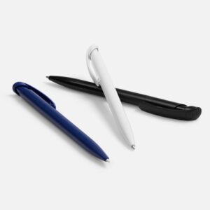 Ручка шариковая Clear Solid, белая — изображение 5