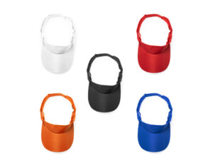 Козырек WIZER из мягкой микрофибры, красный — изображение 2