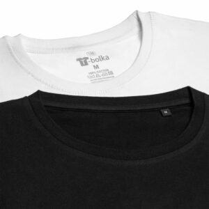 Футболка унисекс T-bolka 140, желтая — изображение 4