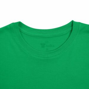 Футболка унисекс T-bolka 140, темно-зеленая — изображение 3