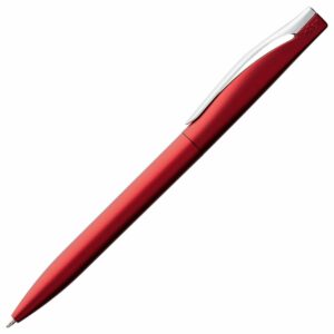 Ручка шариковая Pin Silver, красный металлик — изображение 2
