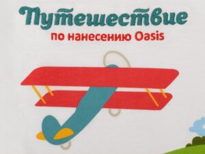 Образец Путешествие по видам нанесения на текстиле — изображение 7