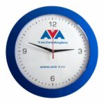 Часы настенные Vivid Large, синие
