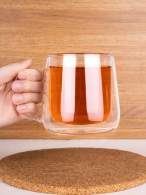 Чашка с двойными стенками Glass First — изображение 4