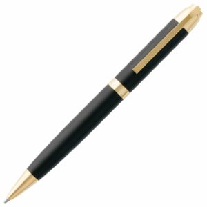 Ручка шариковая Razzo Gold, черная — изображение 3
