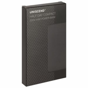 Внешний аккумулятор Uniscend Half Day Compact 5000 мAч, черный — изображение 6