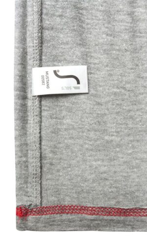 Футболка мужская Regent Fit 150, бордовый меланж — изображение 6