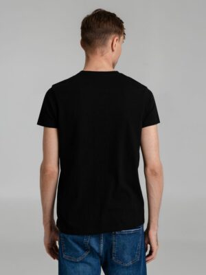 Футболка мужская Regent Fit 150, черная — изображение 7