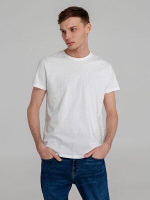 Футболка мужская Regent Fit 150, белая — изображение 3