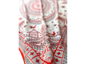 Платок Мезенская роспись — изображение 2