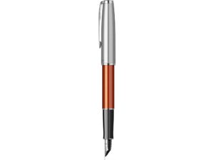 Перьевая ручка Parker Sonnet Essentials Orange SB Steel CT, перо: F, цвет чернил black, в подарочной упаковке. — изображение 3