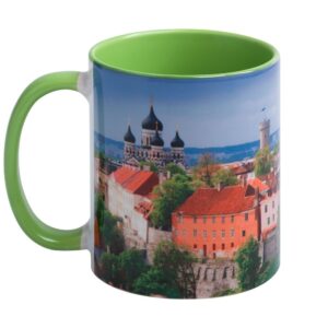 Кружка Promo Plus для сублимационной печати, зеленое яблоко — изображение 4