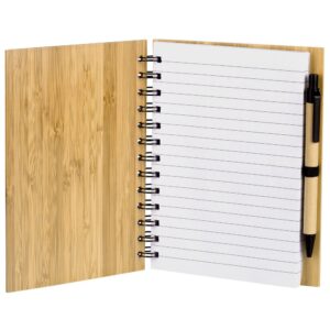 Блокнот на кольцах Bambook с шариковой ручкой — изображение 3