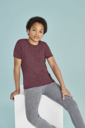 Футболка детская Regent Fit Kids, бирюзовая — изображение 4