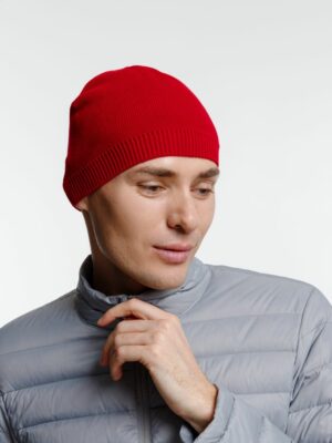 Шапка Siver, красная — изображение 4