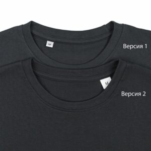 Футболка унисекс T-Bolka 180, темно-серая — изображение 4