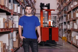 Футболка унисекс T-Bolka 180, бирюзовая — изображение 5