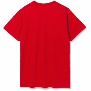 Футболка унисекс T-Bolka 180, красная — изображение 2