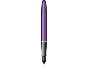 Перьевая ручка Parker Sonnet Essentials Violet SB Steel CT, перо: F, цвет чернил black, в подарочной упаковке. — изображение 7
