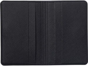 Футляр-книжка на 4-е карты с RFID Favor, черный — изображение 3