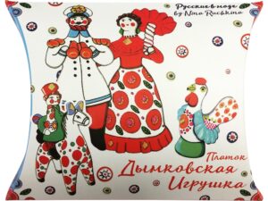 Платок Дымковская игрушка — изображение 3