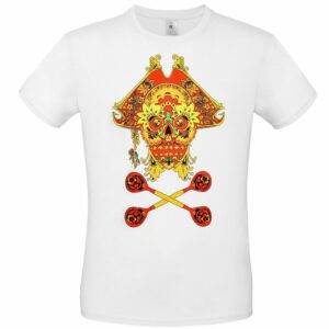 Футболка Yo Ho Hohloma, белая — изображение 2