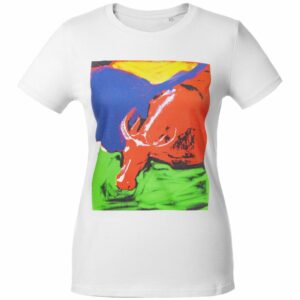 Футболка женская Toro, белая — изображение 2