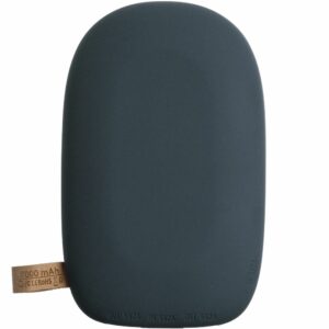 Аккумулятор с беспроводной зарядкой Pebble Wireless 9000 мАч, серо-синий — изображение 2