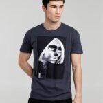 Футболка «Меламед. Kurt Cobain», темно-серая