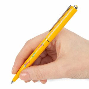 Ручка шариковая Senator Point, ver.2, желтая — изображение 4