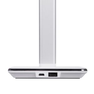 Настольная лампа с беспроводной зарядкой Power Spot, белая — изображение 7