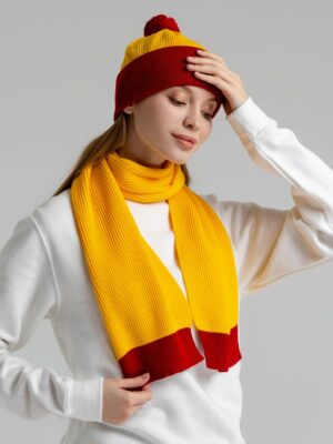 Шапка Snappy, желтая с красным — изображение 5