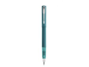 Перьевая ручка Parker Vector XL Teal CT, цвет чернил blue, перо: F, в подарочной упаковке. — изображение 5