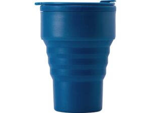 Силиконовый складной стакан GoCup, индиго — изображение 2