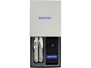 Мультитул Rocktol 19 в 1 с титановыми ручками, нейлоновый чехол, подарочная коробка — изображение 11