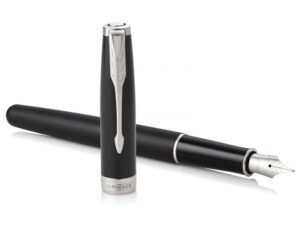 Перьевая ручка Parker Sonnet , Matte Black CT, перо: F, цвет чернил: black, в подарочной упаковке — изображение 2