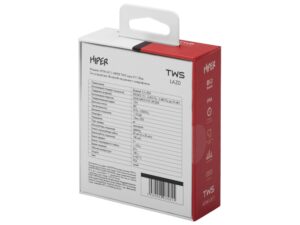 Беспроводные наушники HIPER TWS Lazo X12 White (HTW-LX12) Bluetooth 5.3 гарнитура, Белый — изображение 5