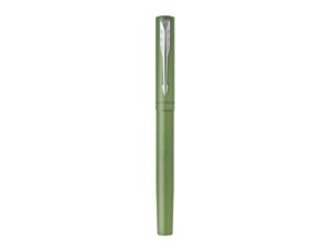 Перьевая ручка Parker Vector XL Green CT, цвет чернил blue, перо: F, в подарочной упаковке. — изображение 4