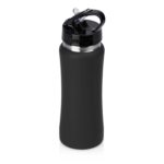 Бутылка для воды Bottle C1, сталь, soft touch, 600 мл, черный