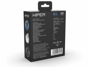 Беспроводные наушники HIPER TWS Lazo X11 Blue (HTW-LX11) Bluetooth 5.3 гарнитура, Синий — изображение 3