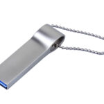 USB 3.0-флешка на 32 Гб с мини чипом, компактный дизайн, боковое отверстие для цепочки