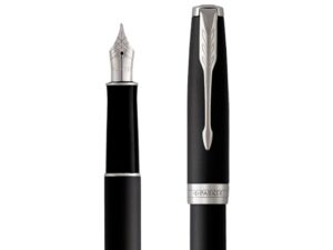 Перьевая ручка Parker Sonnet , Matte Black CT, перо: F, цвет чернил: black, в подарочной упаковке — изображение 7