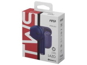 Беспроводные наушники HIPER TWS Lazo X12 White (HTW-LX12) Bluetooth 5.3 гарнитура, Белый — изображение 4