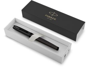 Перьевая ручка Parker IM Achromatic Matte Black BT, черный — изображение 4