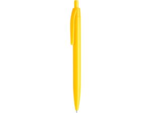 Ручка пластиковая шариковая STIX, черные чернила, желтый — изображение 2