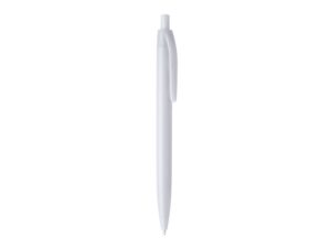 Ручка пластиковая шариковая STIX, черные чернила, белый — изображение 3