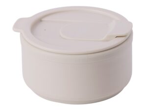 Силиконовый складной стакан GoCup, бежевый — изображение 4